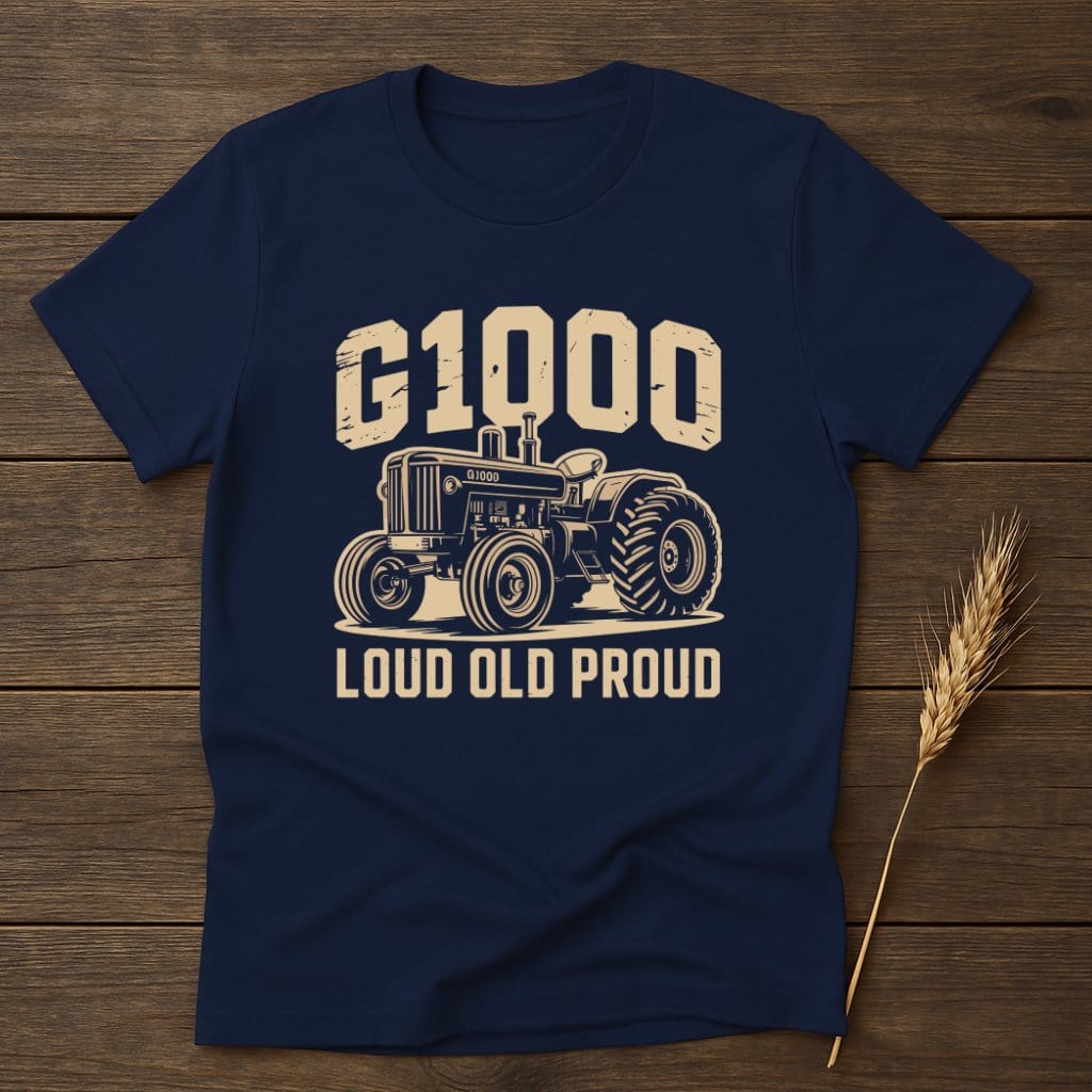 G1000 Loud Old Proud Tractor Graphic T-Shirt product type