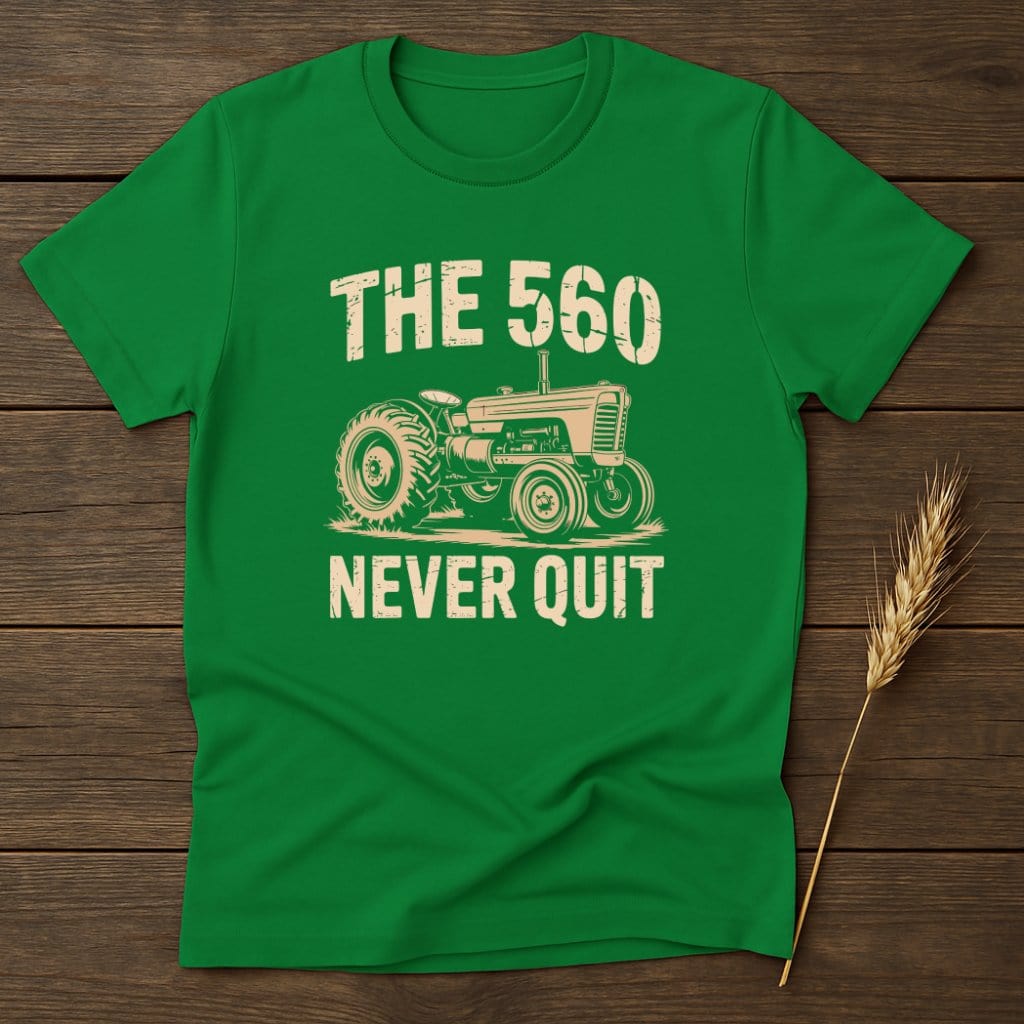 The 560 Never Quit Graphic Tractor T-Shirt product