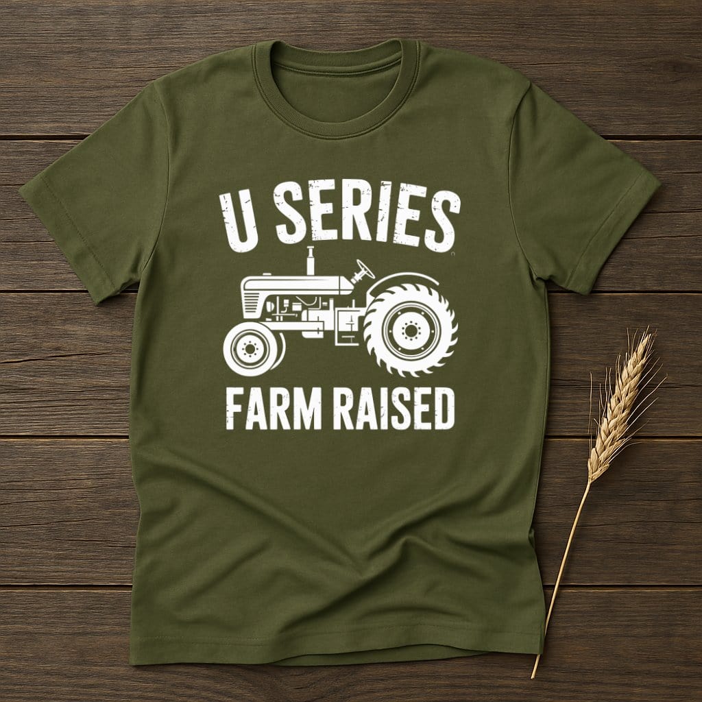 U Series Farm Raised Tractor Graphic T-Shirt product type
