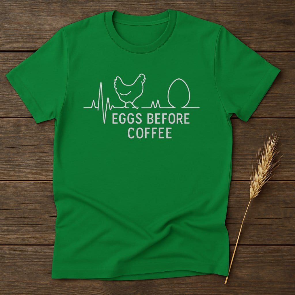 Eggs Before Coffee Chicken and Egg T-shirt product type