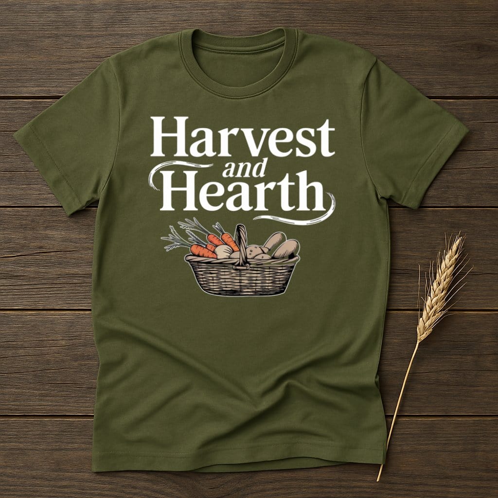 My Designs Physical Item Harvest and Hearth T-Shirts