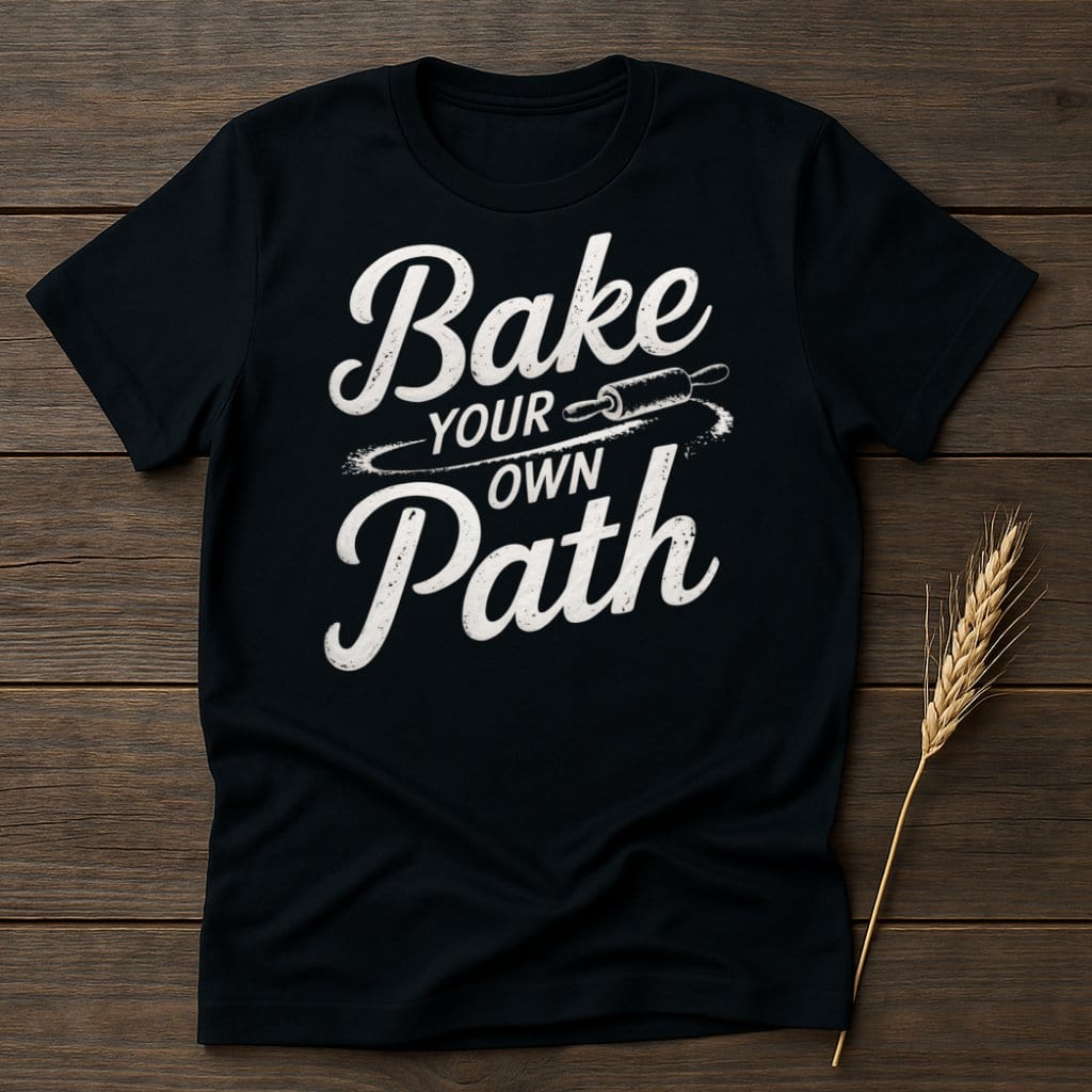 My Designs Physical Item S / Black Bake Your Own Path T-Shirts