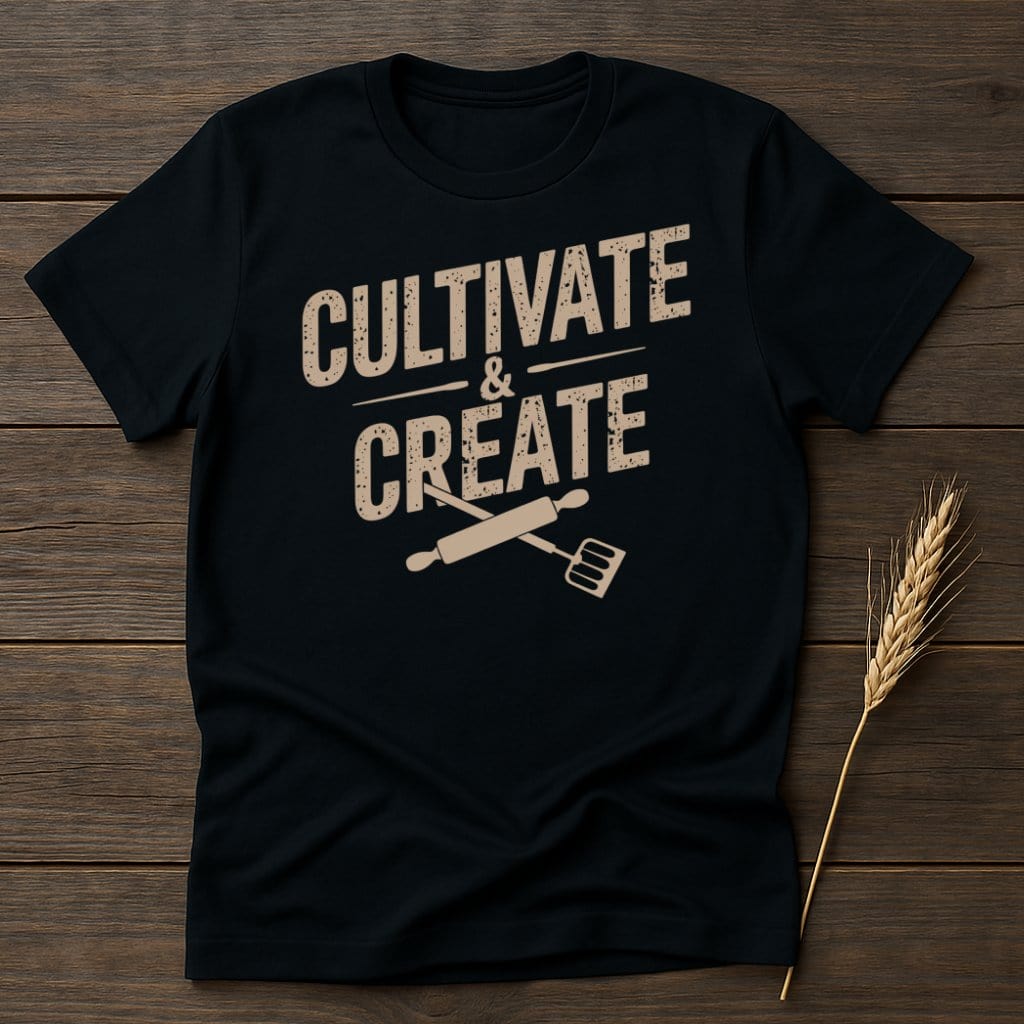 My Designs Physical Item S / Black Cultivate and Create T-Shirts