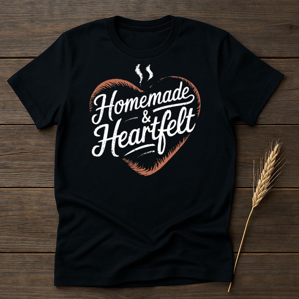 My Designs Physical Item S / Black Homemade and Heartfelt T-Shirts
