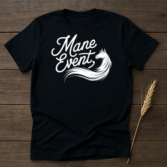 My Designs Physical Item S / Black Mane Event Horse T-Shirts