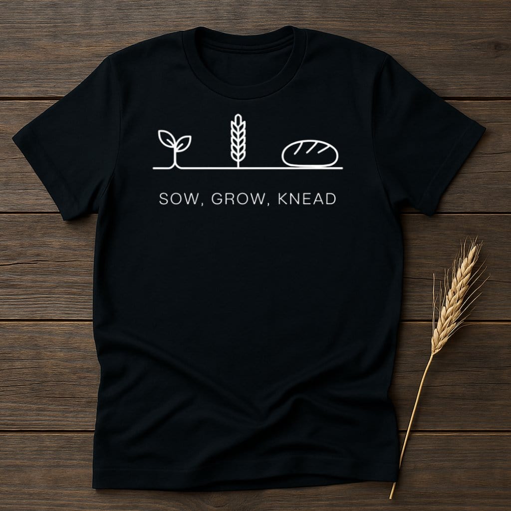 My Designs Physical Item S / Black Sow Grow Knead T-Shirts