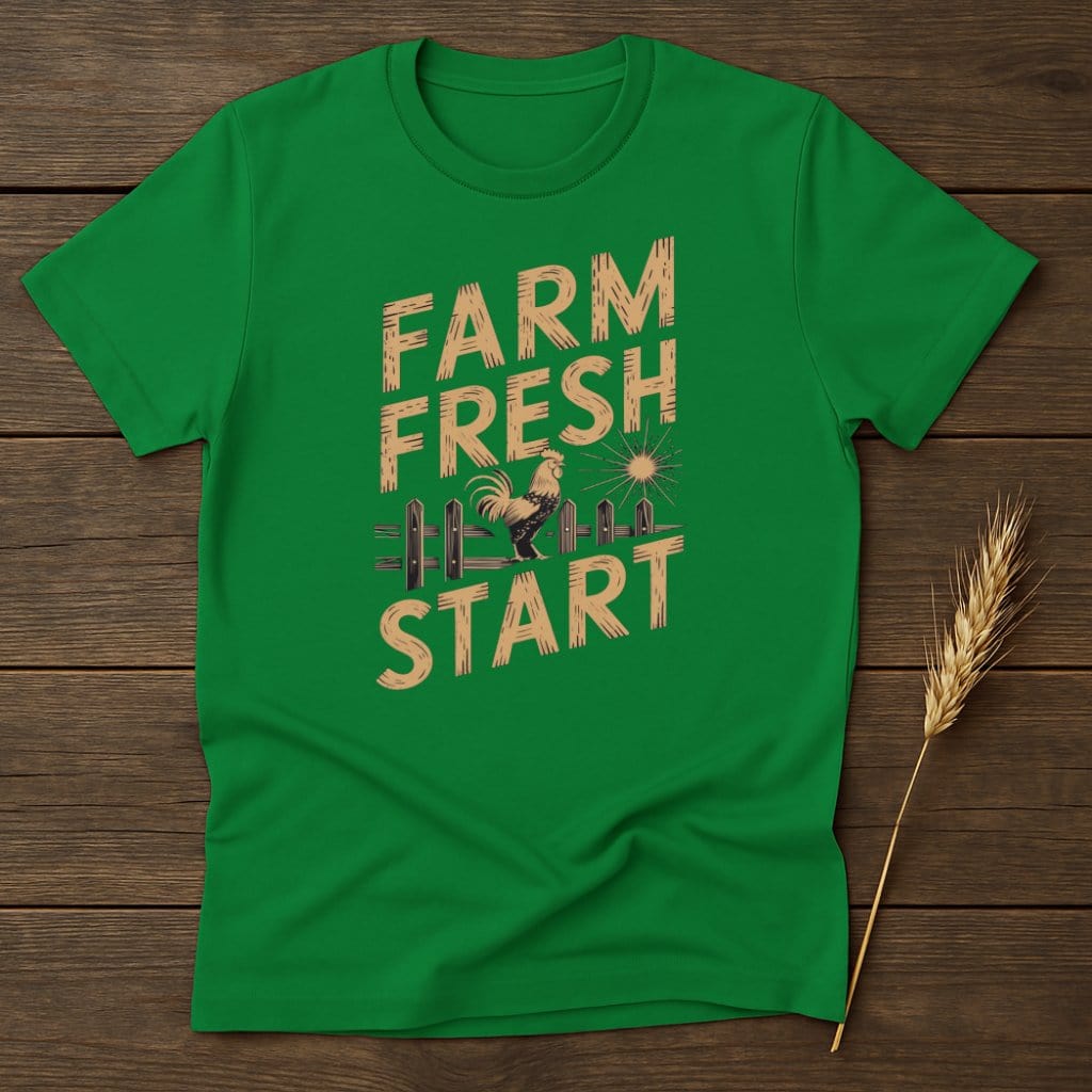 My Designs Physical Item S / Irish Green Farm Fresh Start T-Shirts