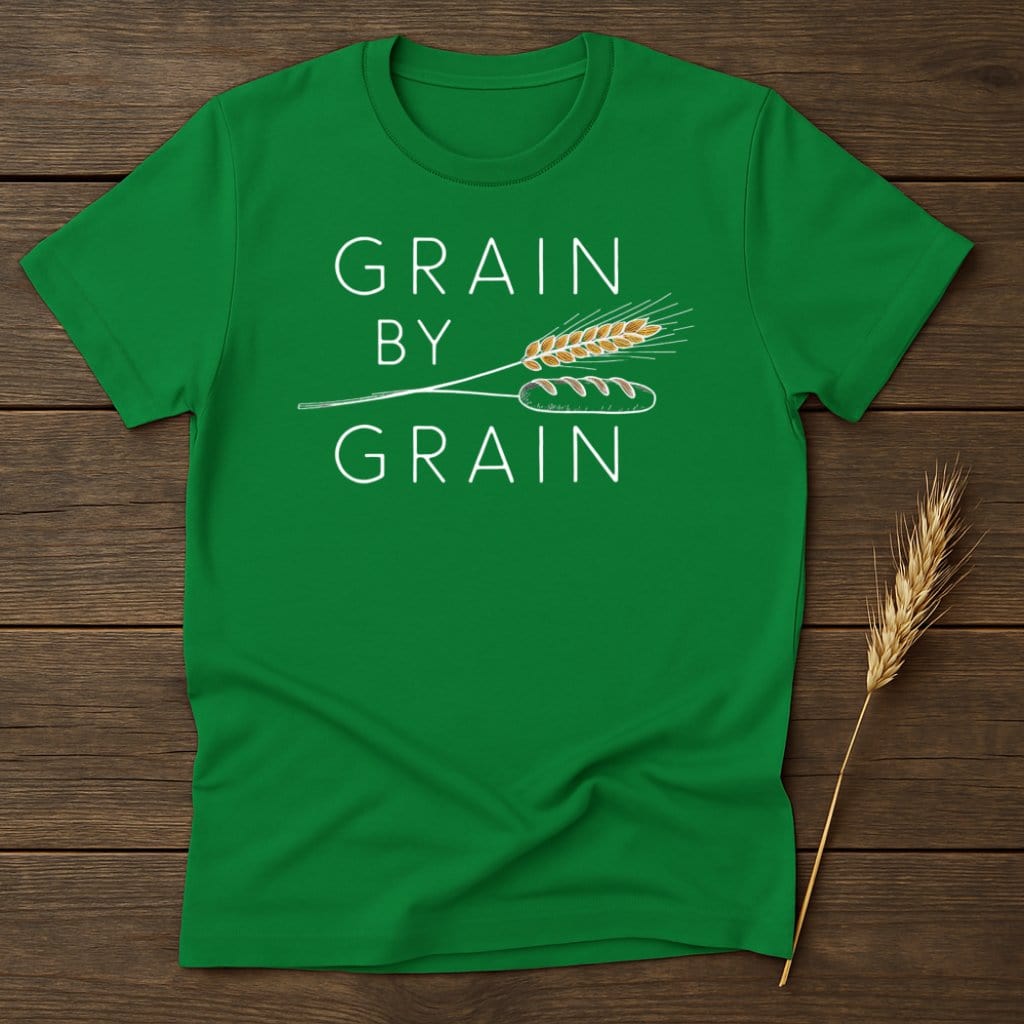 My Designs Physical Item S / Irish Green Grain by Grain T-Shirts