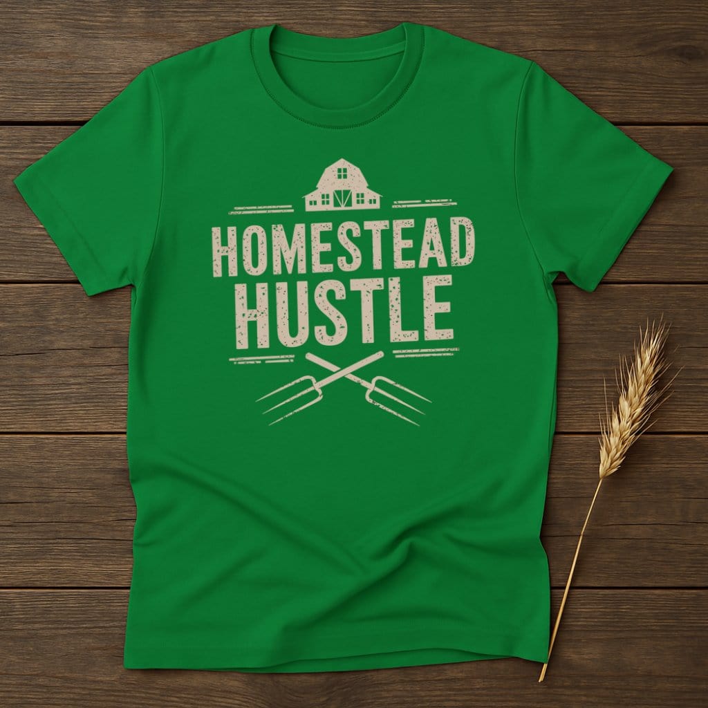 My Designs Physical Item S / Irish Green Homestead Hustle T-Shirts
