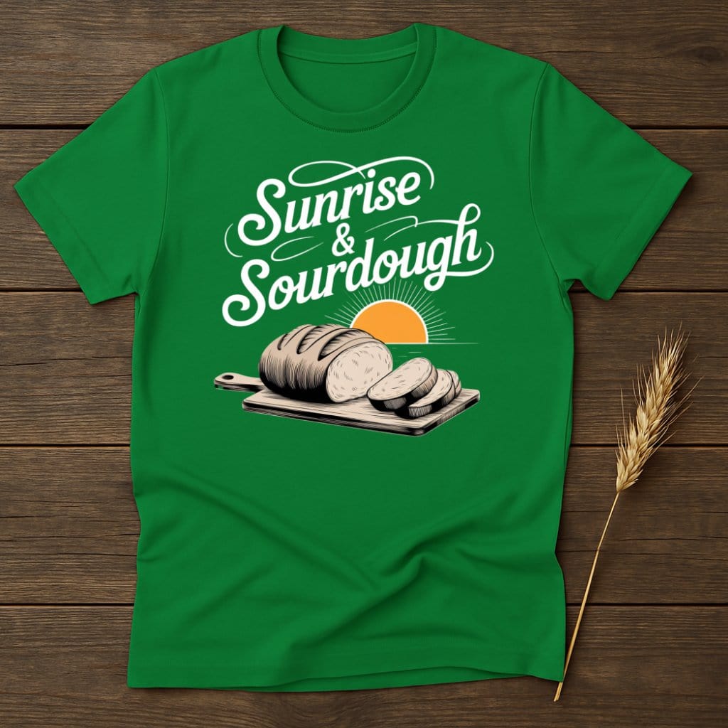 My Designs Physical Item S / Irish Green Sunrise Sourdough T-Shirts