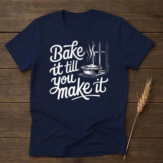 My Designs Physical Item S / Navy Bake It Till You Make It T-Shirts