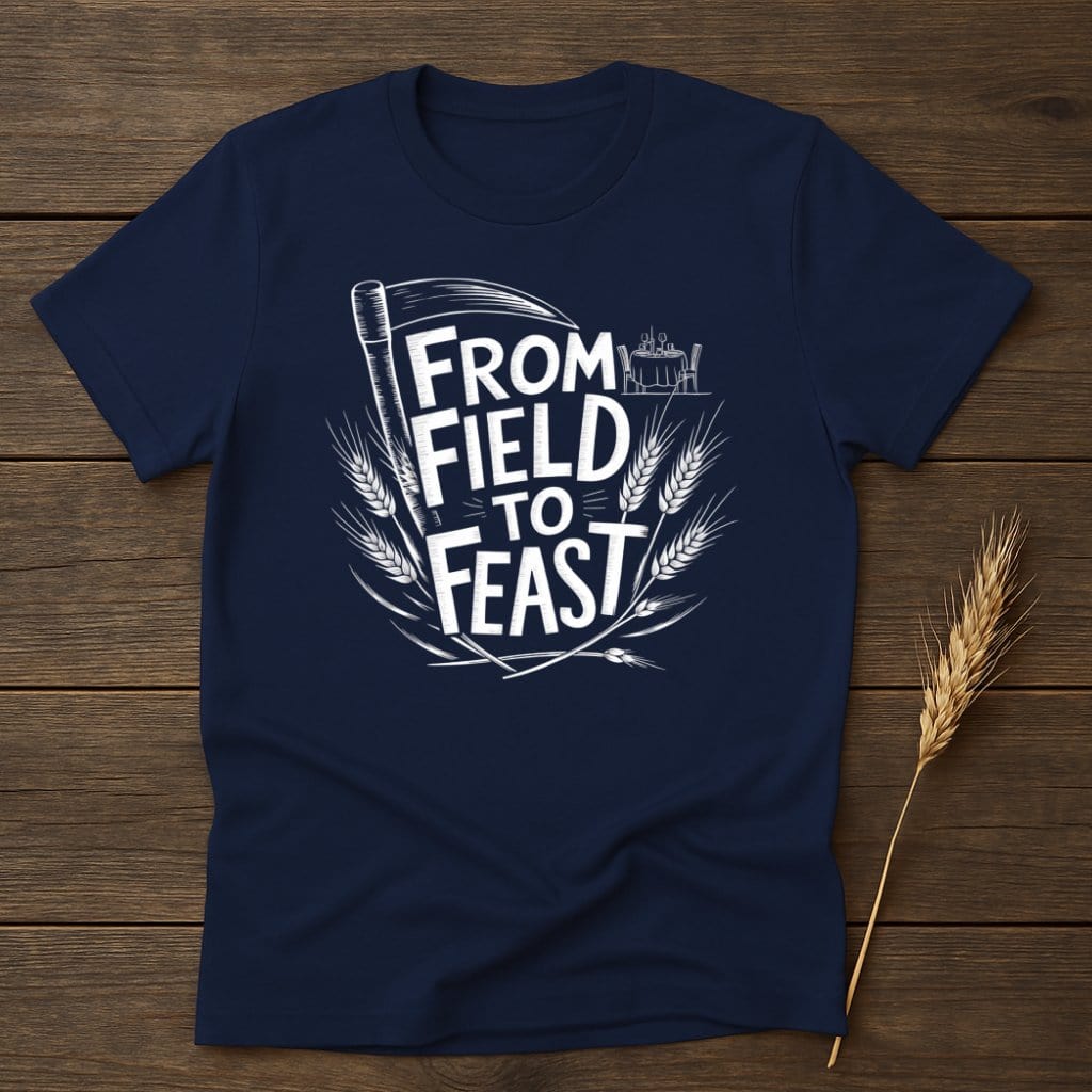 My Designs Physical Item S / Navy From Field to Feast T-Shirts