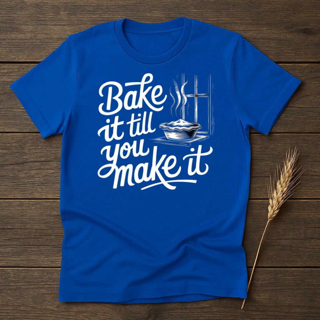 My Designs Physical Item S / Royal Bake It Till You Make It T-Shirts