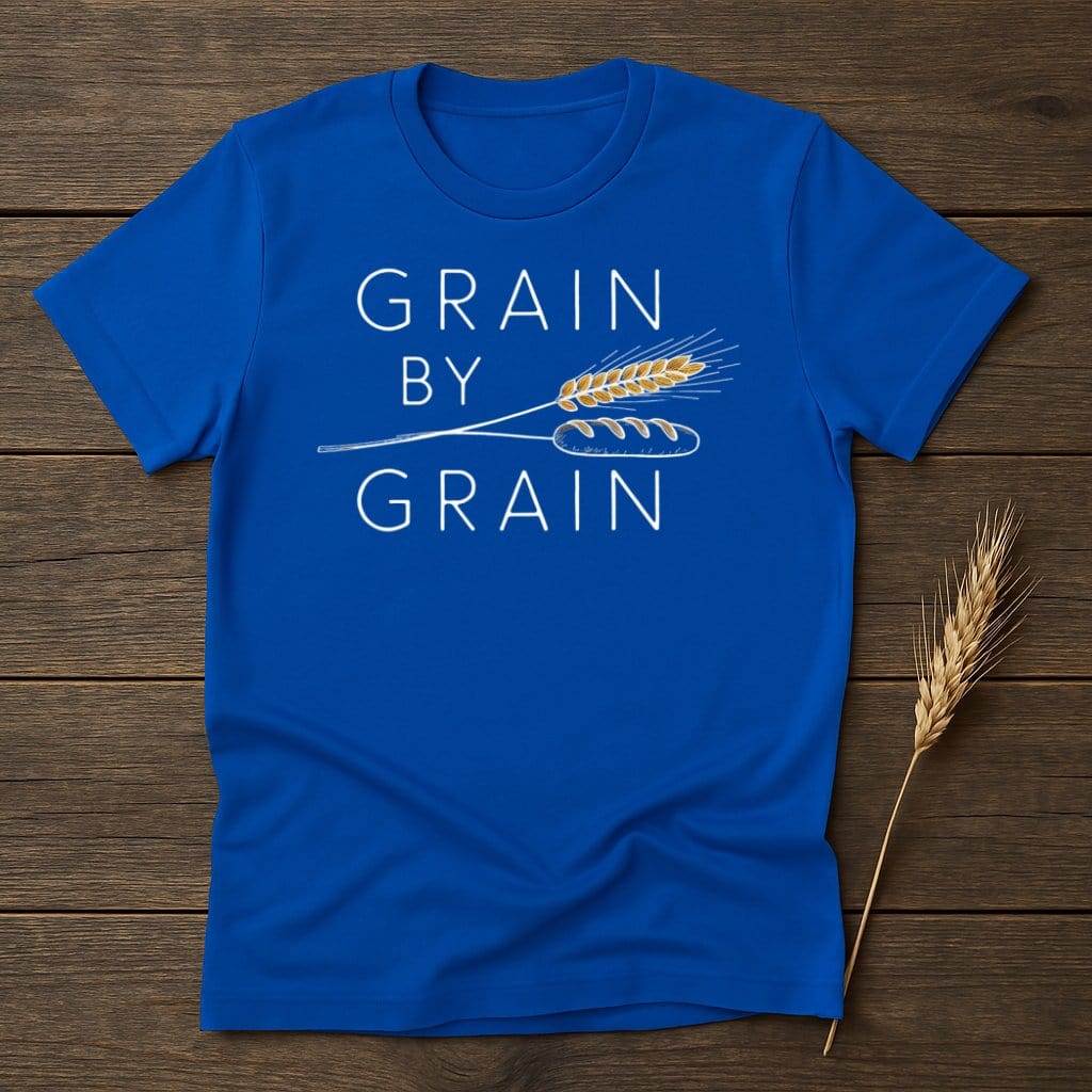My Designs Physical Item S / Royal Grain by Grain T-Shirts