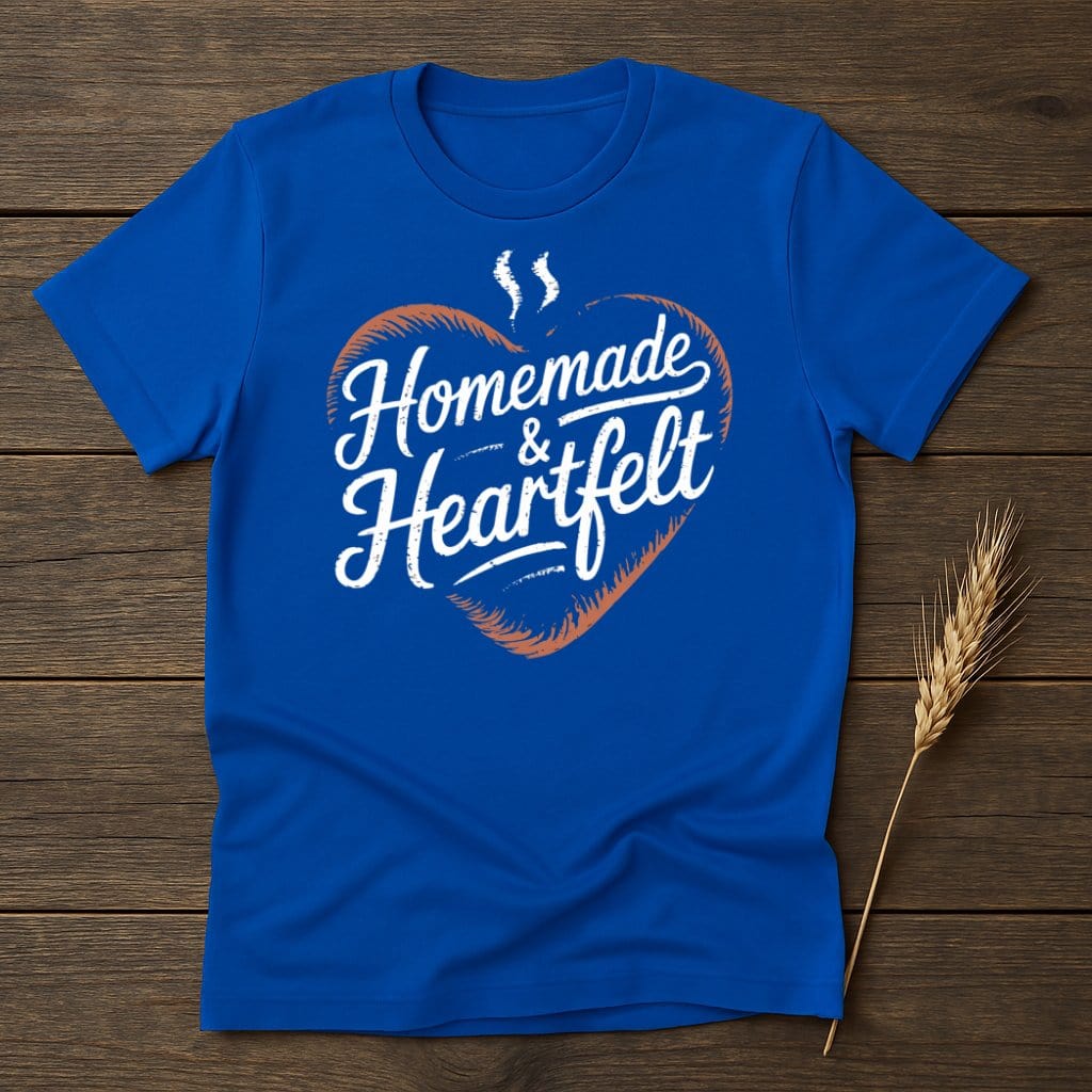My Designs Physical Item S / Royal Homemade and Heartfelt T-Shirts