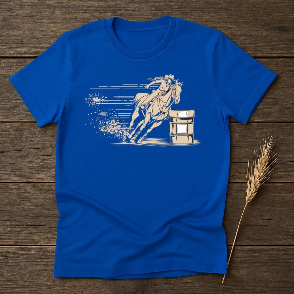 My Designs Physical Item S / Royal Horse Racing Rodeo Cowboy Western T-Shirts