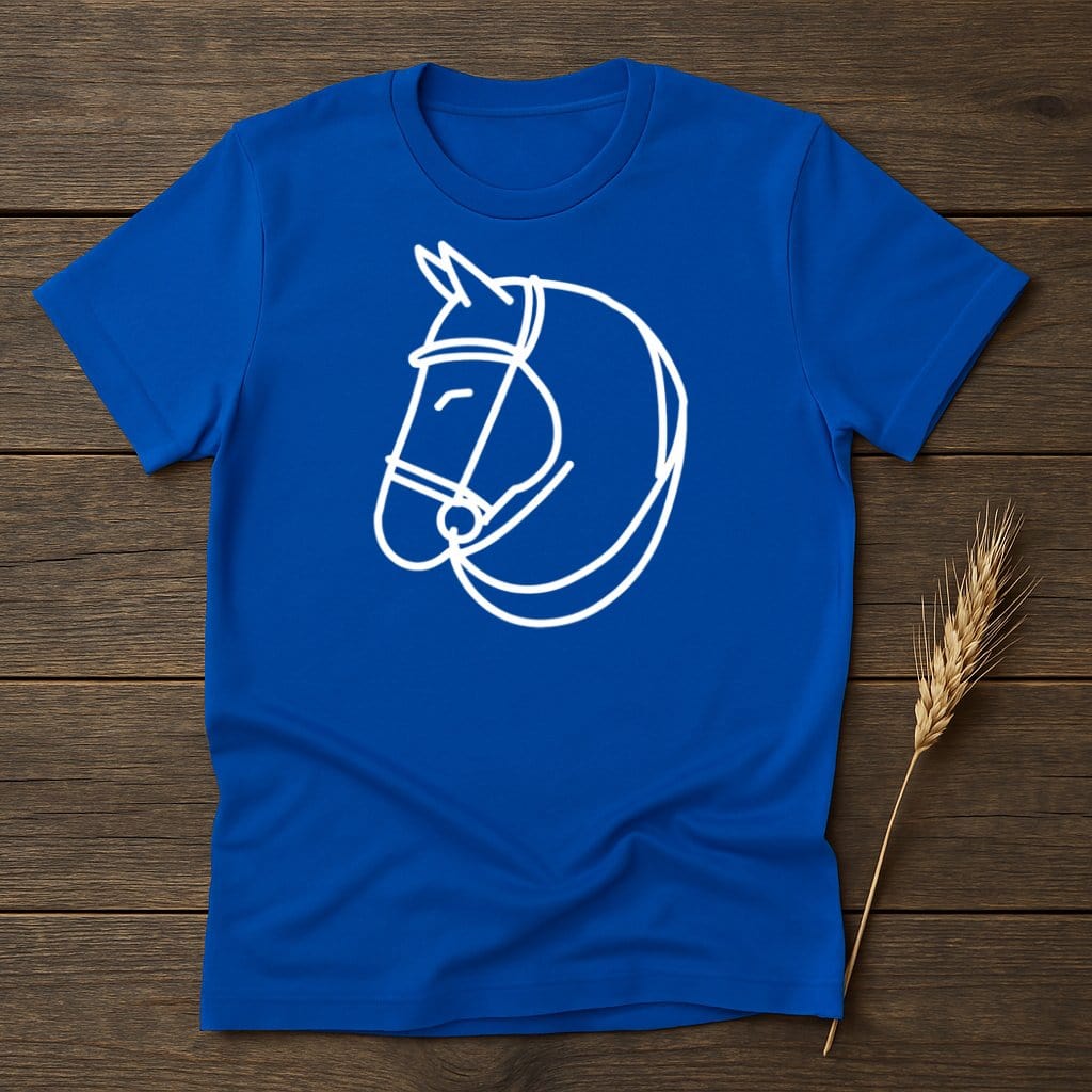 My Designs Silhouette Shirt S / Royal Horse Head T-Shirts
