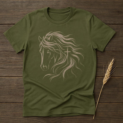 MyDesigns core_ad Faithful Equine T-Shirt