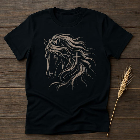 MyDesigns core_ad Faithful Equine T-Shirt