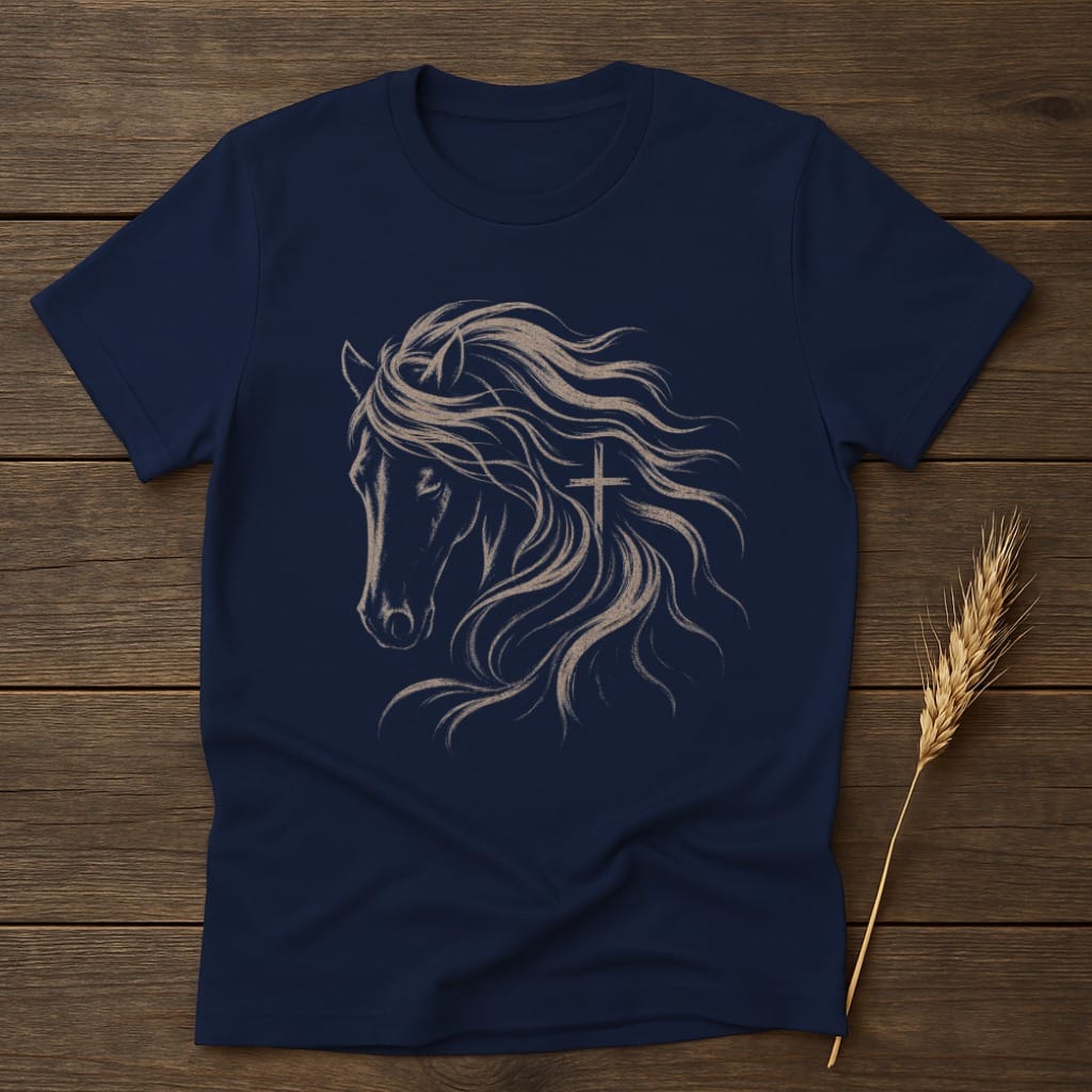 MyDesigns core_ad Faithful Equine T-Shirt