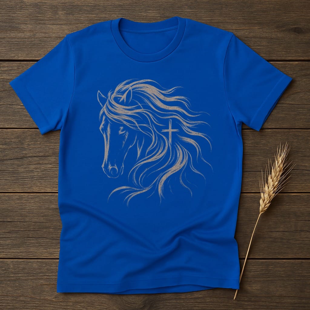MyDesigns core_ad Faithful Equine T-Shirt