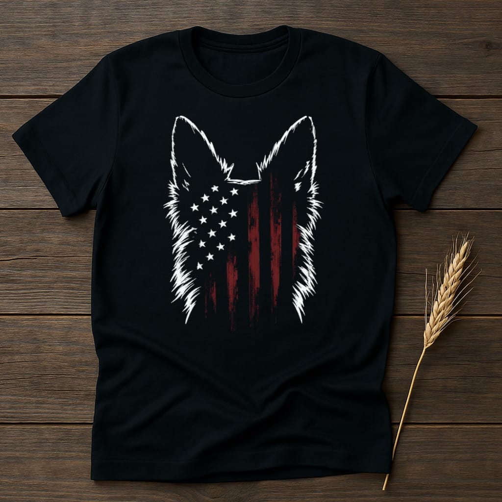 MyDesigns core_ad S / Black Farm Dog Glory T-Shirt