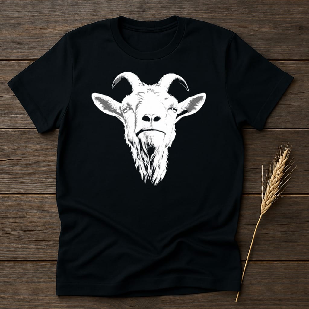 MyDesigns core_ad S / Black The Goat Emblem T-Shirt