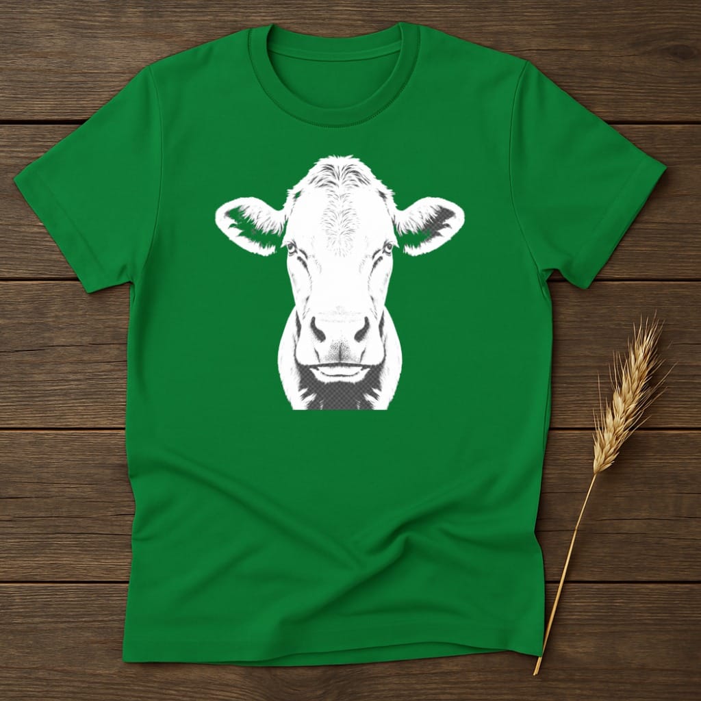 MyDesigns core_ad S / Irish Green Farm Cow Silhouette T-Shirt