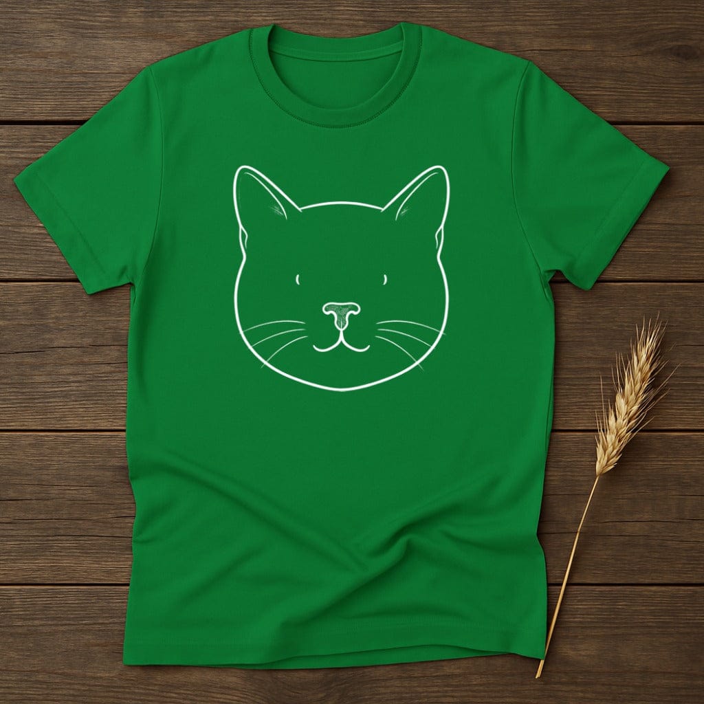 MyDesigns core_ad S / Irish Green Feline Silhouette T-Shirt