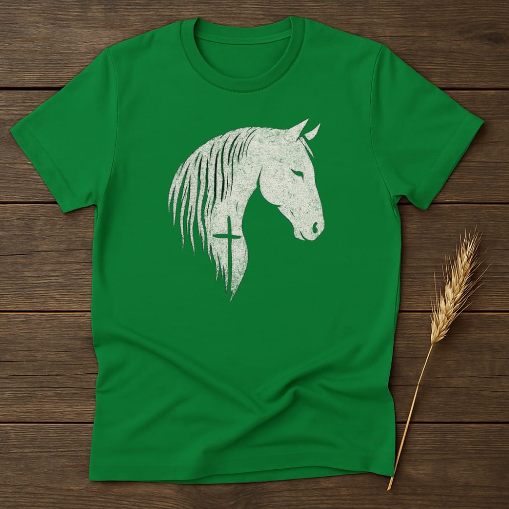 MyDesigns core_ad S / Irish Green Graceful Horse Spirit T-Shirt