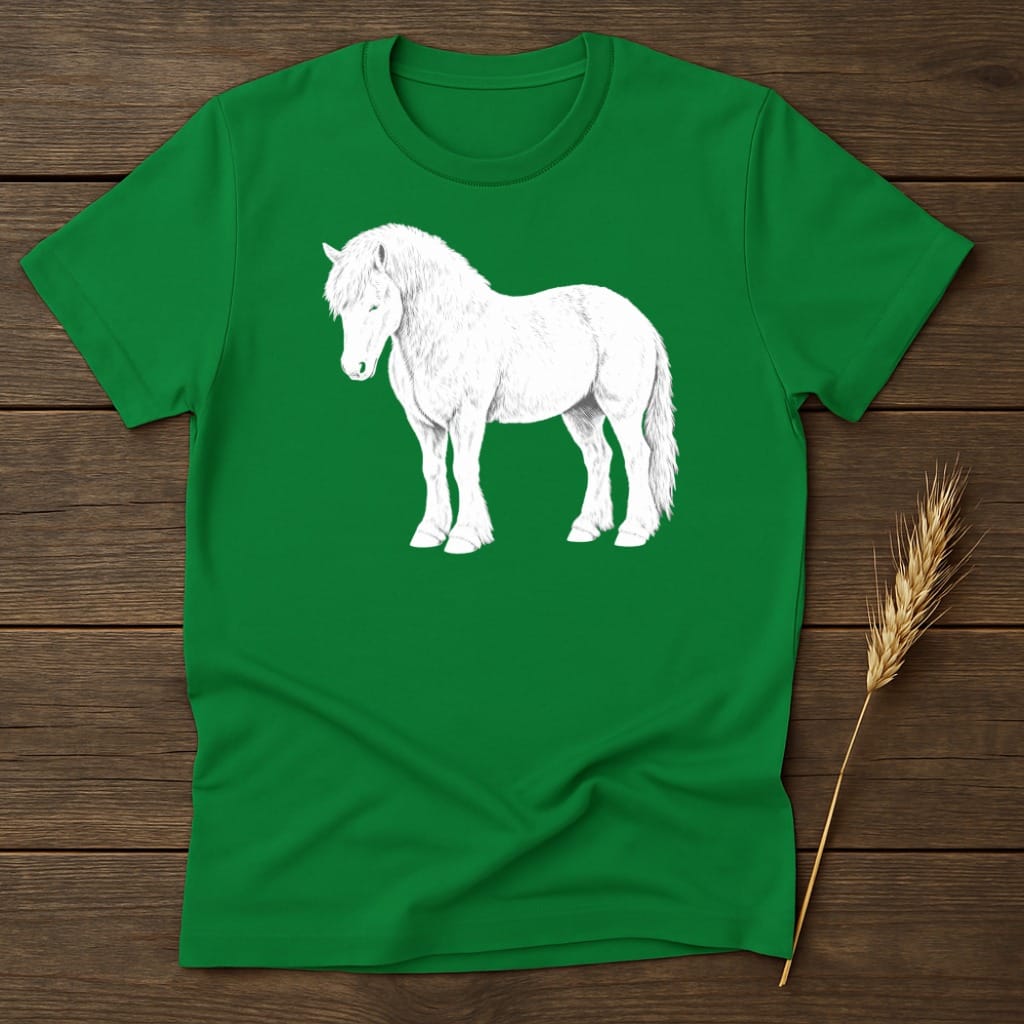 MyDesigns core_ad S / Irish Green Large Steed T-Shirt