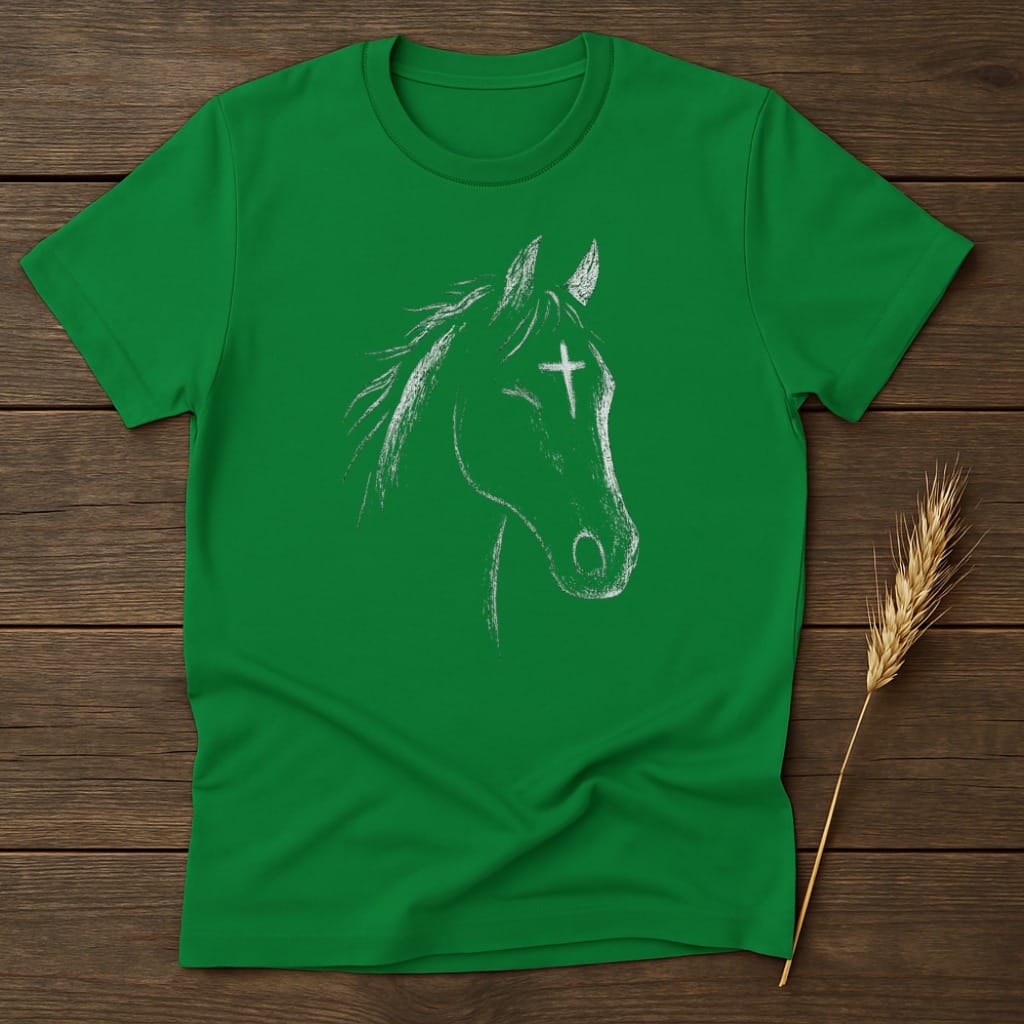 MyDesigns core_ad S / Irish Green Mystic Horse Spirit T-Shirt