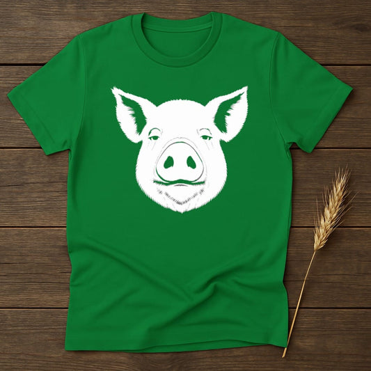 MyDesigns core_ad S / Irish Green Serene Swine T-Shirt