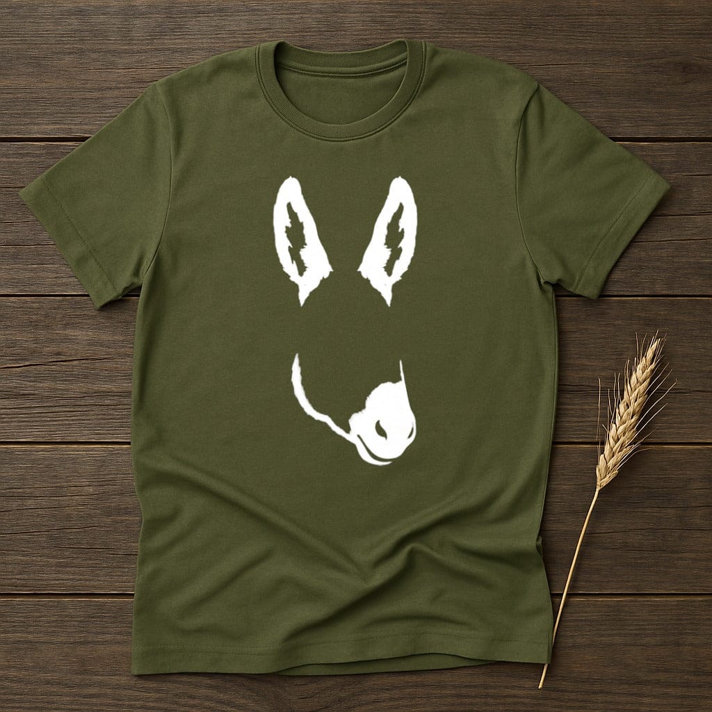 MyDesigns core_ad S / Military Green Discerning Donkey T-Shirt