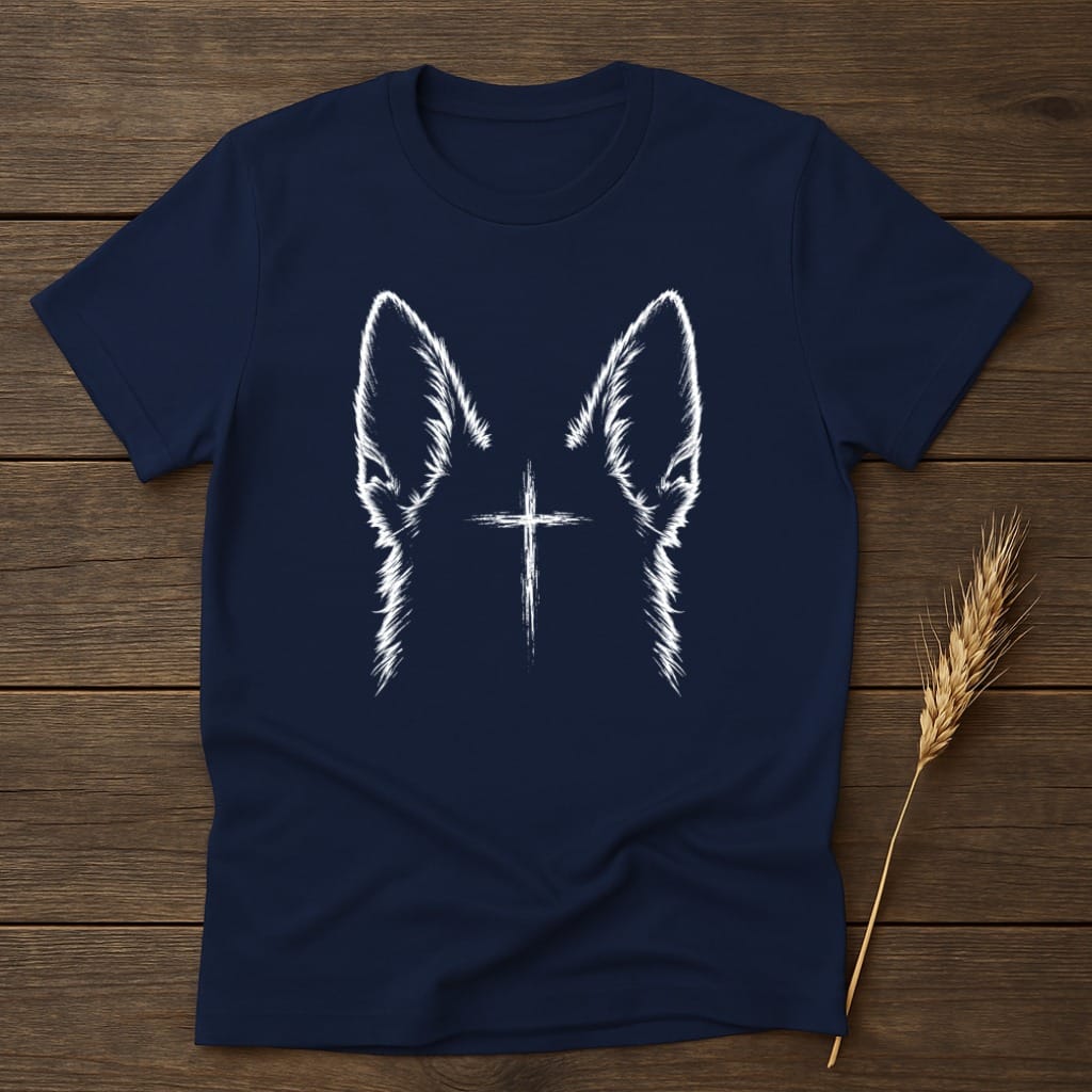 MyDesigns core_ad S / Navy Heeler Faith T-Shirt