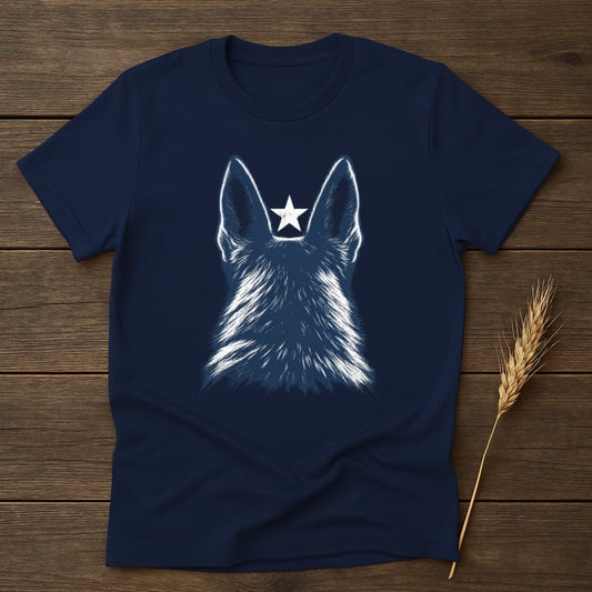 MyDesigns core_ad S / Navy Noble Herding Dog T-Shirt