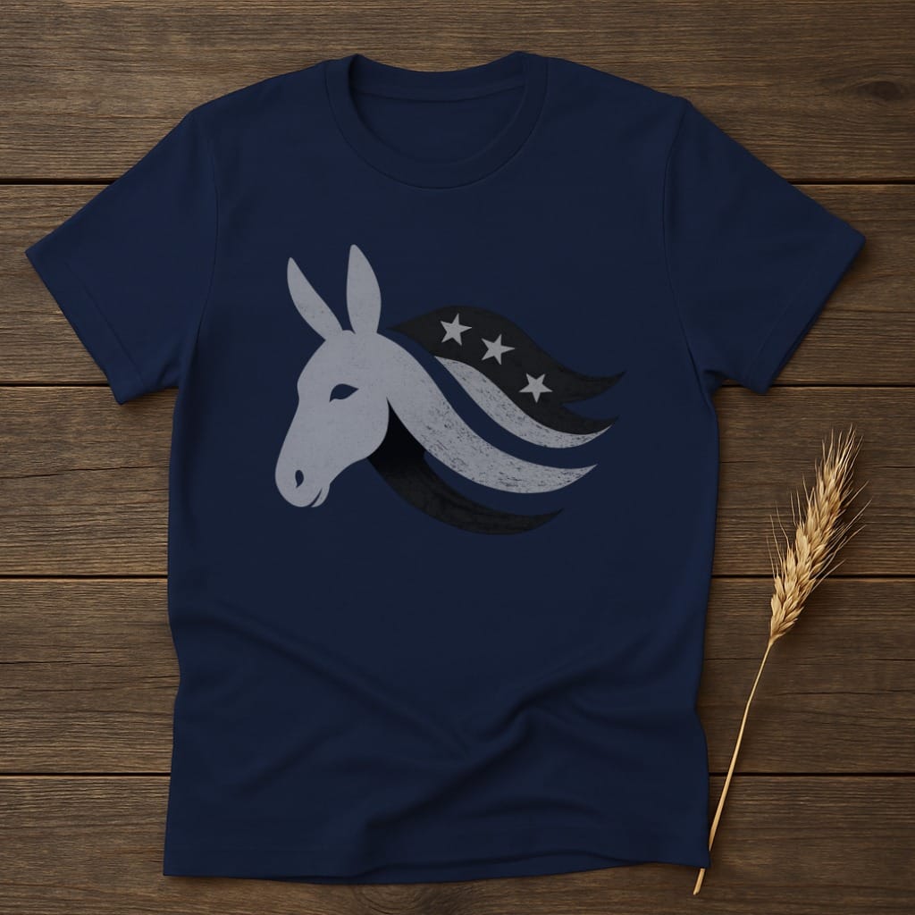 MyDesigns core_ad S / Navy Progressive Donkey Power T-Shirt