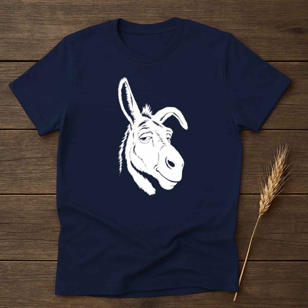 MyDesigns core_ad S / Navy Sardonic Donkey T-Shirt