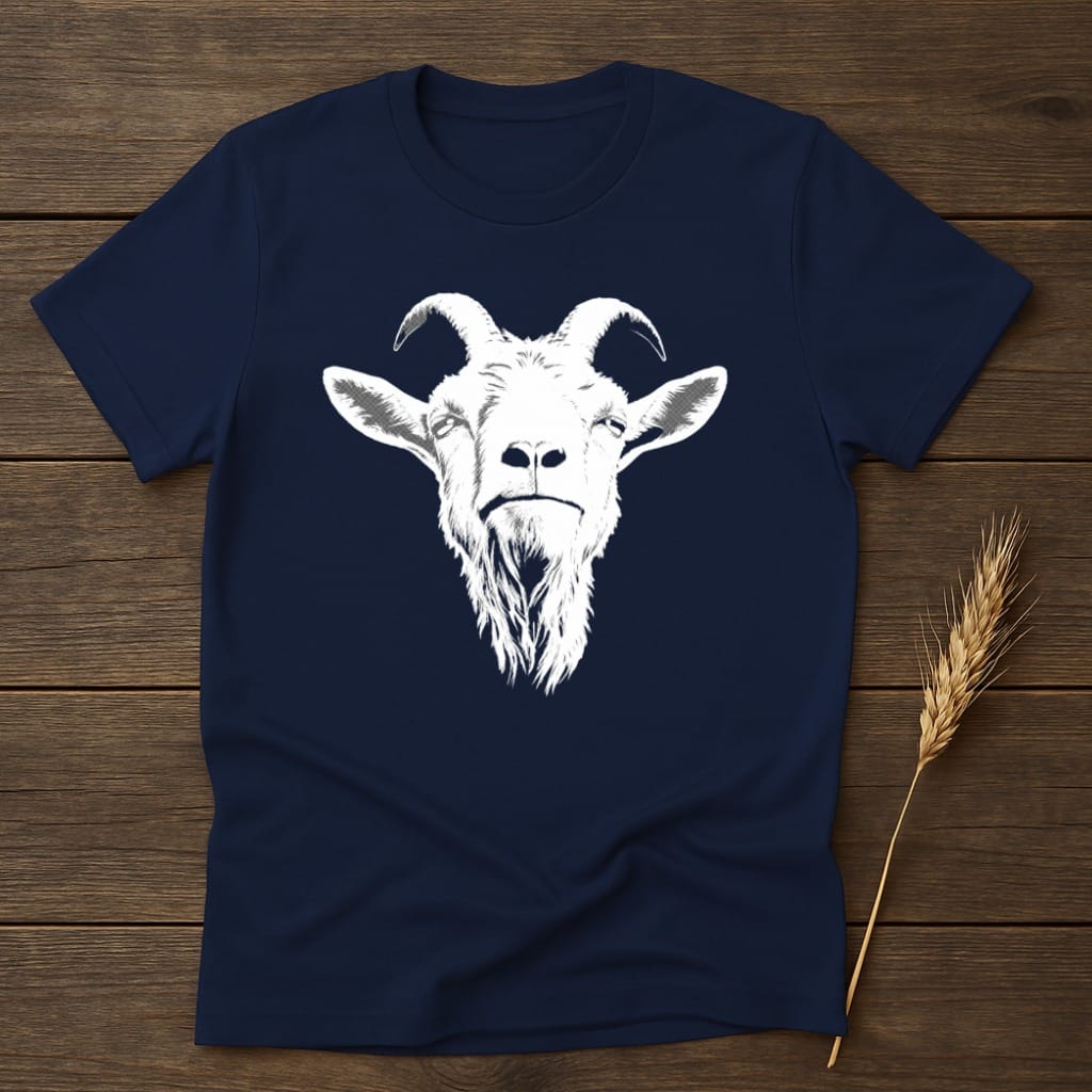 MyDesigns core_ad S / Navy The Goat Emblem T-Shirt