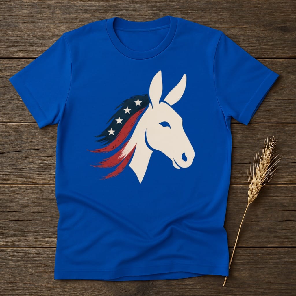 MyDesigns core_ad S / Royal Democratic Donkey Spirit T-Shirt