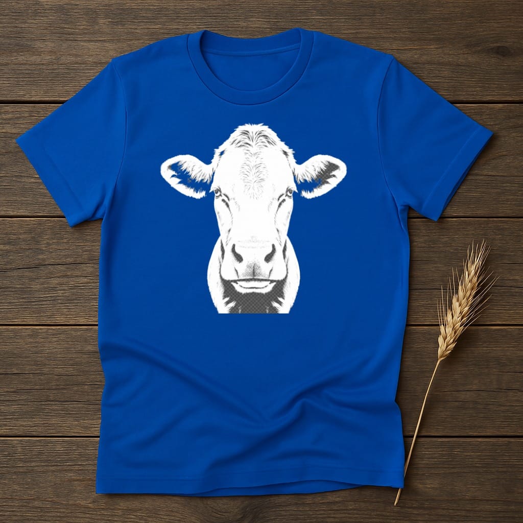 MyDesigns core_ad S / Royal Farm Cow Silhouette T-Shirt