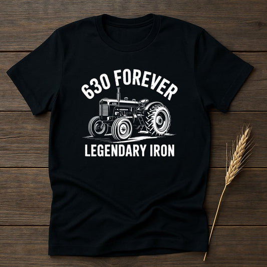 MyDesigns Physical Item S / Black 630 Forever Legendary Iron T-Shirt