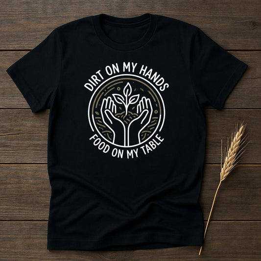 MyDesigns Physical Item S / Black Dirt on My Hands T-Shirt