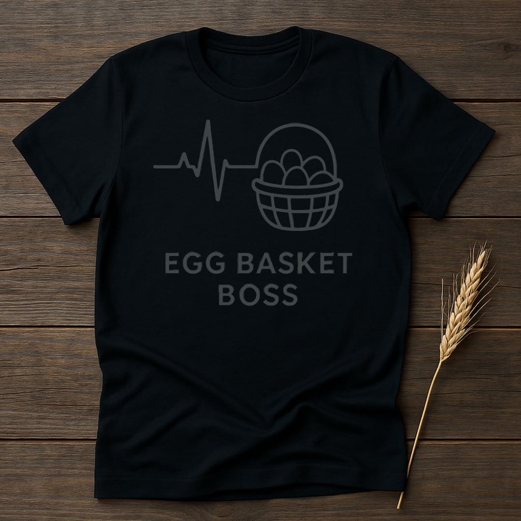 MyDesigns Physical Item S / Black Egg Basket Boss T-Shirts