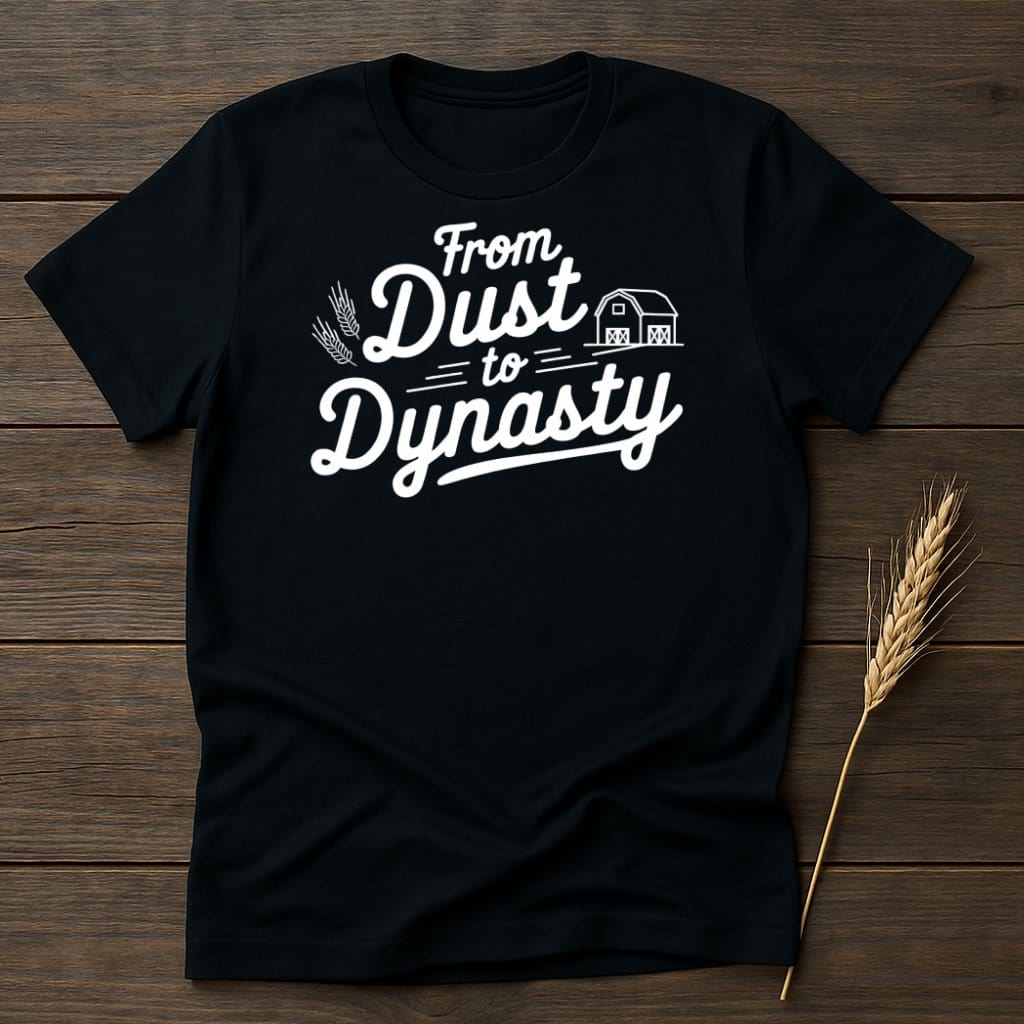MyDesigns Physical Item S / Black From Dust to Dynasty T-Shirt