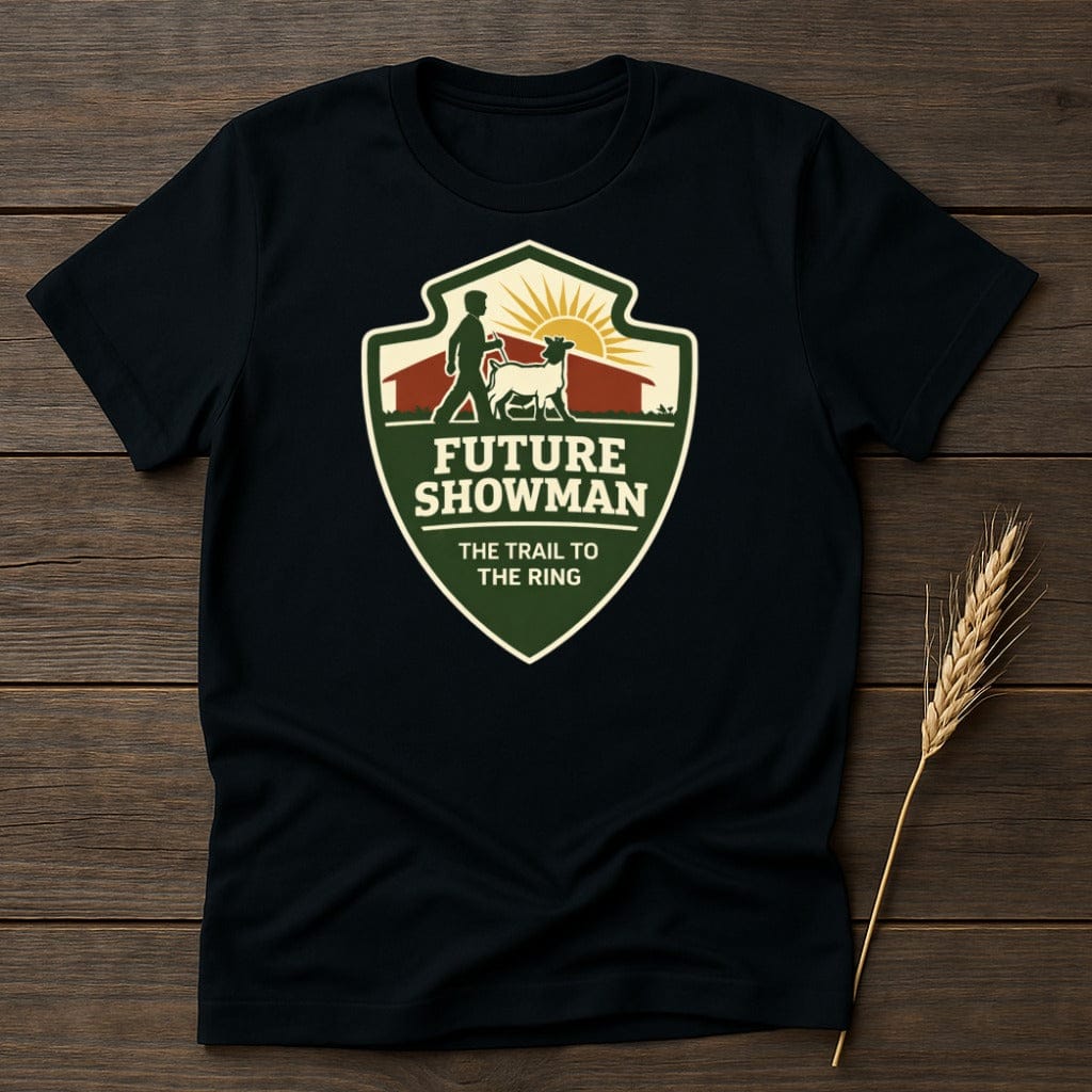 MyDesigns Physical Item S / Black Future Showman Ring T-Shirt
