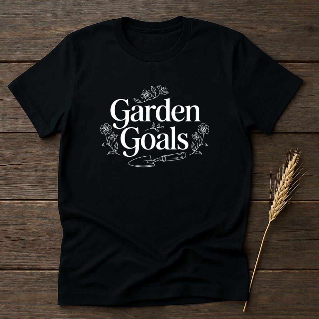 MyDesigns Physical Item S / Black Garden Goals T-Shirts