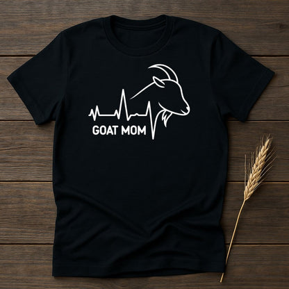 MyDesigns Physical Item S / Black Goat Mom T-Shirt