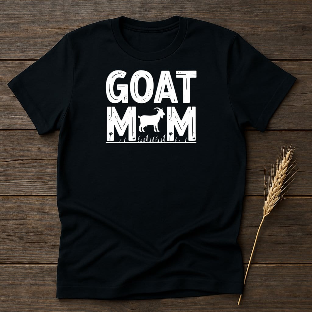 MyDesigns Physical Item S / Black Goat Mom T-Shirts