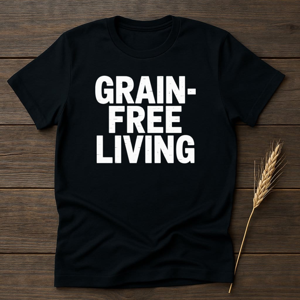 MyDesigns Physical Item S / Black Grain-Free Living T-Shirt